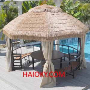 Nhà Chòi Mái Lá Tròn – Không Gian Nghỉ Dưỡng Mang Hơi Thở Thiên Nhiên