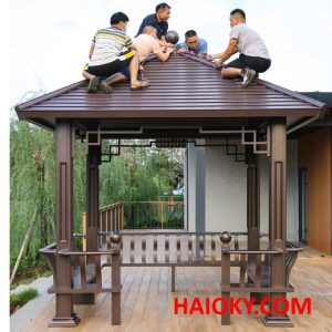 Nhà chòi sân vườn đẹp