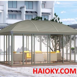 Nhà Kính Ngoài Trời Mái Vòm – Không Gian Nghỉ Ngơi Hiện Đại, Đa Năng